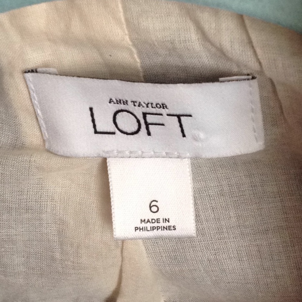 Ann Taylor Loft safari jacket - Picture 4 of 7